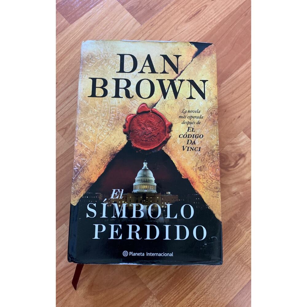 2009 Dan Brown El Símbolo Perdido Book
